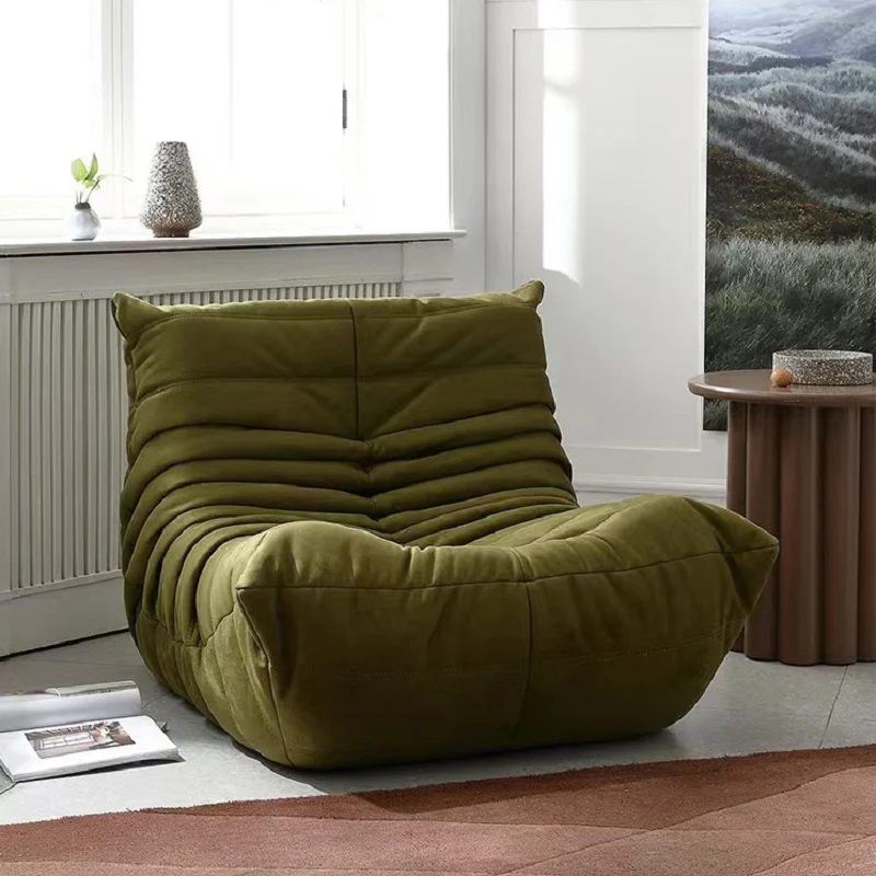 

Italian Lazy Togo Sofa Minimalist Memory Foam Comfort Bean Bag Bed Leisure Chair Set Recliner Modern Sillas Home Furniture WK