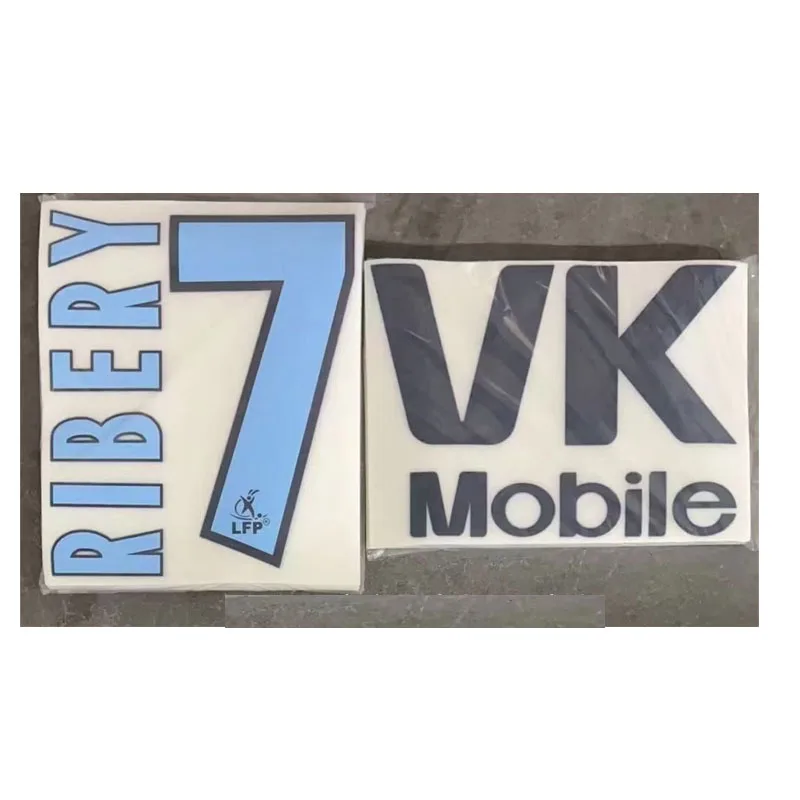 2005-2006 нашивки с термопечатным принтом для футбола