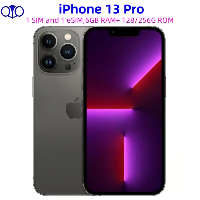 Оригинальный разблокированный 5G Apple iPhone 13pro 128 ГБ/256 ГБ ПЗУ смартфон Face ID 6 1 &quotэкран