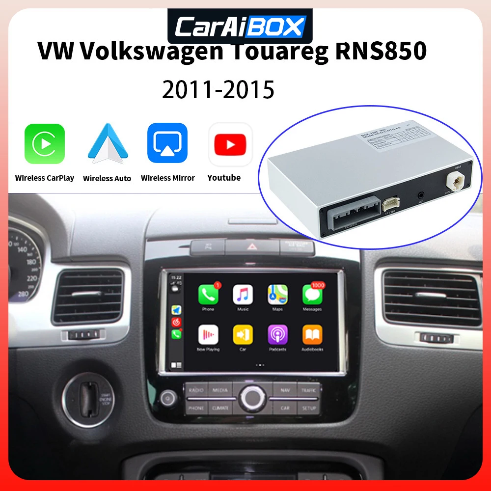 

Carplay Wireless Recoder Android Auto Mirror Link AirPlay For VW Volkswagen Touareg 3G Auto Mirror Link Module Box Free Shipping