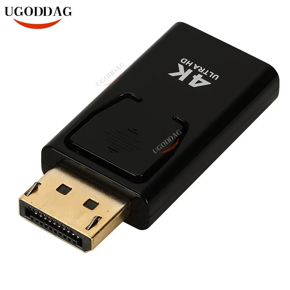 4K Dp к Hdmi-совместимый адаптер революционный Displayport с женским ПК ТВ проектором |