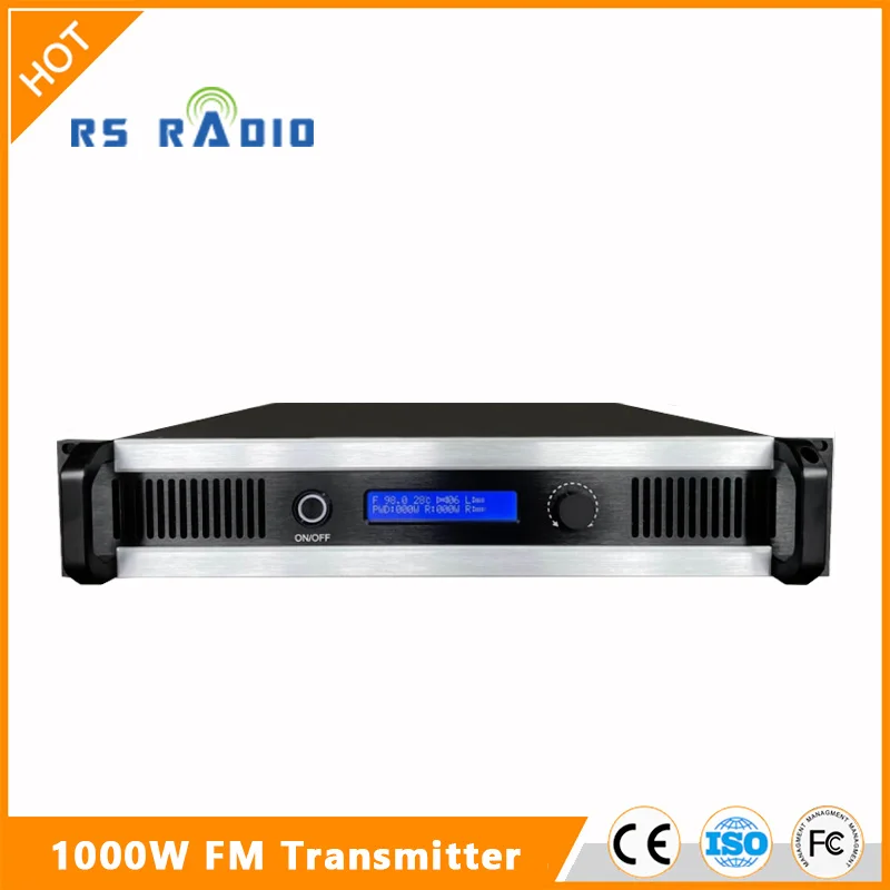 

Professional 1000W FM Broadcast Transmitter Free Shipping