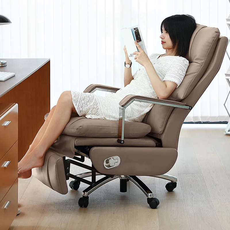 Офисный стул с поясничной поддержкой комфортный поворотный роликовый