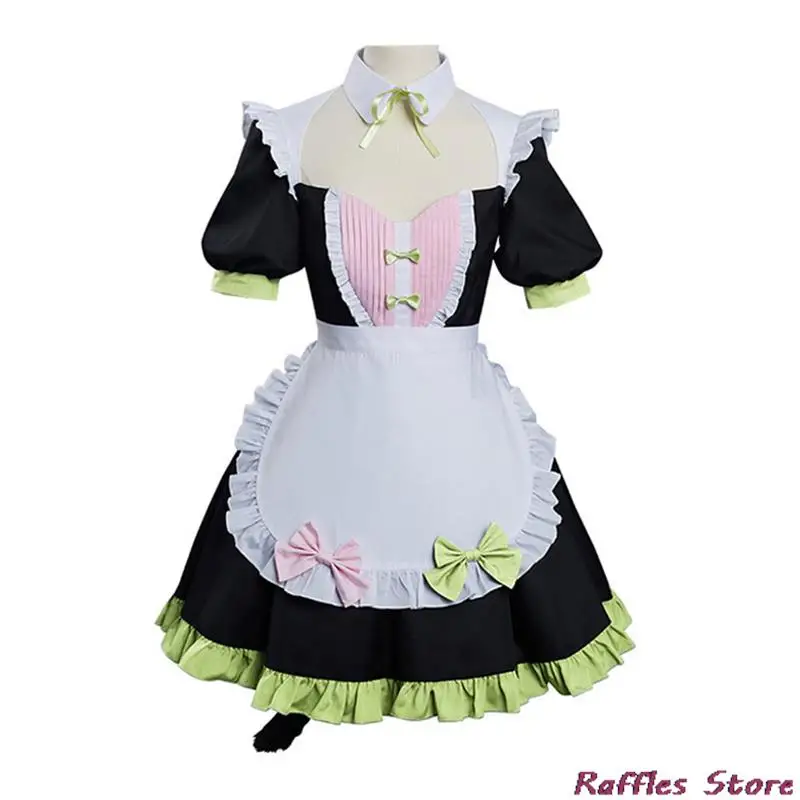 Костюм горничной из аниме камадо незуко костюм для косплея канадзи мицури