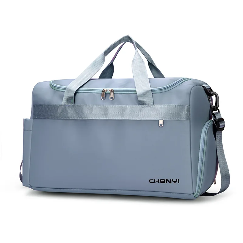 Multi-color Large Capacity Waterproof Fashion Trend Portable Fitness Travel Bag Duffle Wear Tie Rod Bag Portable Storage Bag Sho