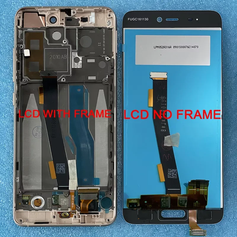 

5.15" Original Axisinternational For Xiaomi 5 Mi5 M5 LCD Screen Display+Touch Digitizer With Frame + Fingerprint For Xiaomi