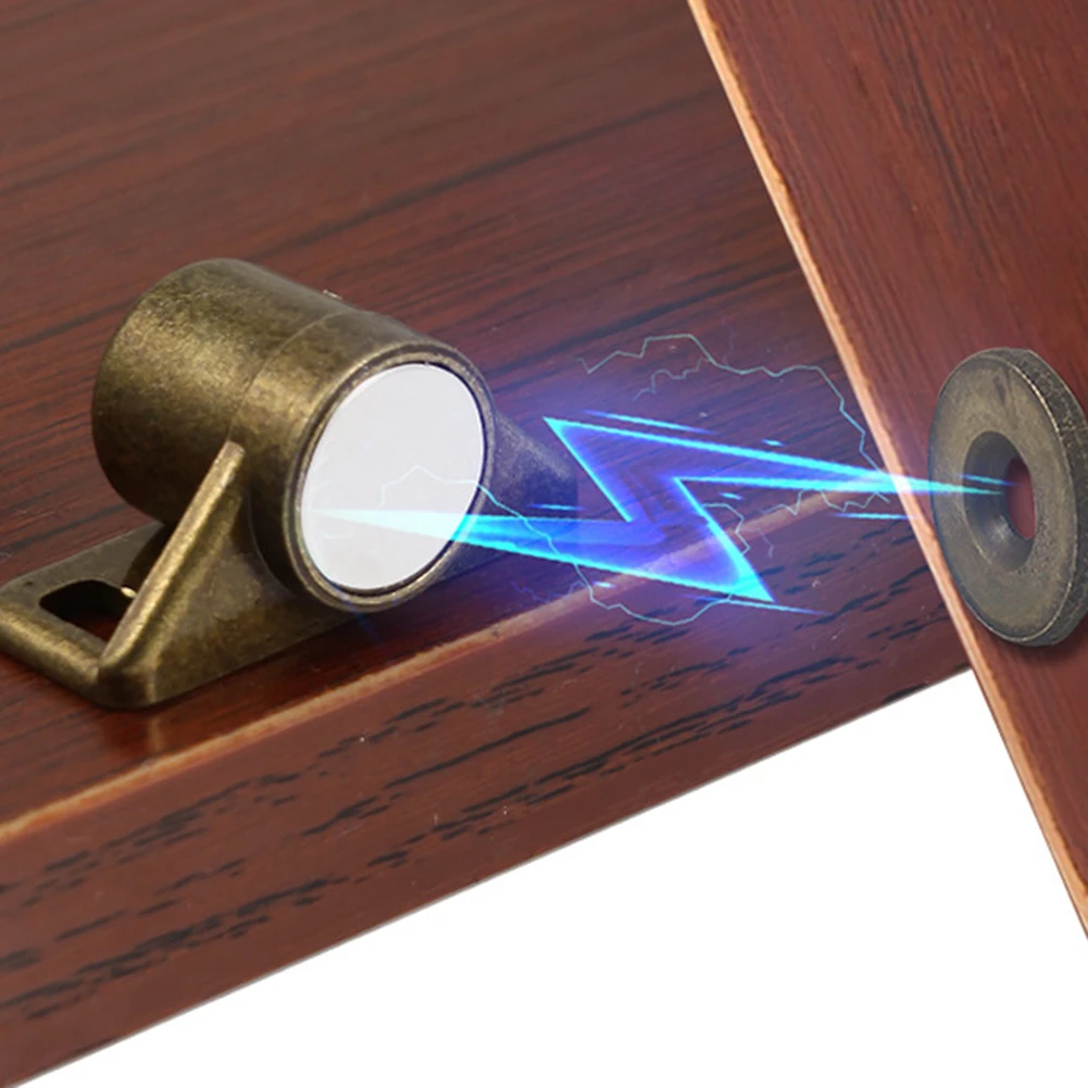 

Magnet Cabinet Door Catch Magnetic Furniture Door Stopper Effect Strong Magnets Door Super Powerful Neodymium Magnet Latch