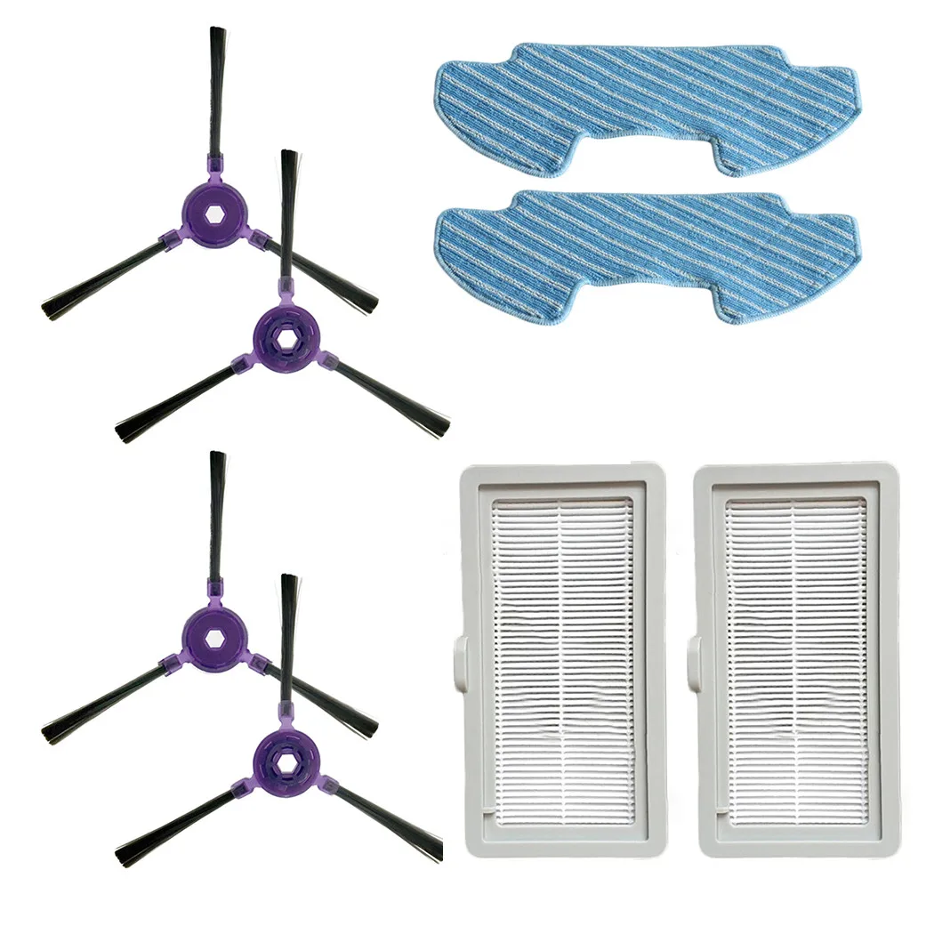 

Cleaning For Samsung Mop Cloth POWERbot-E Side Brush 8pcs Filter Kit Replacement Set VR05R5050WK Vacuum Cleaner