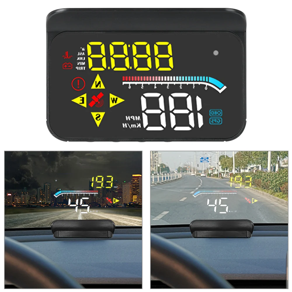 Проектор скорости на лобовое стекло M17 3 5 дюйма GPS об/мин