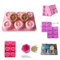 honey bee silicone soap mold for soap making 3d diy spa handmade cake mould decoration massage therapy tray cake tools