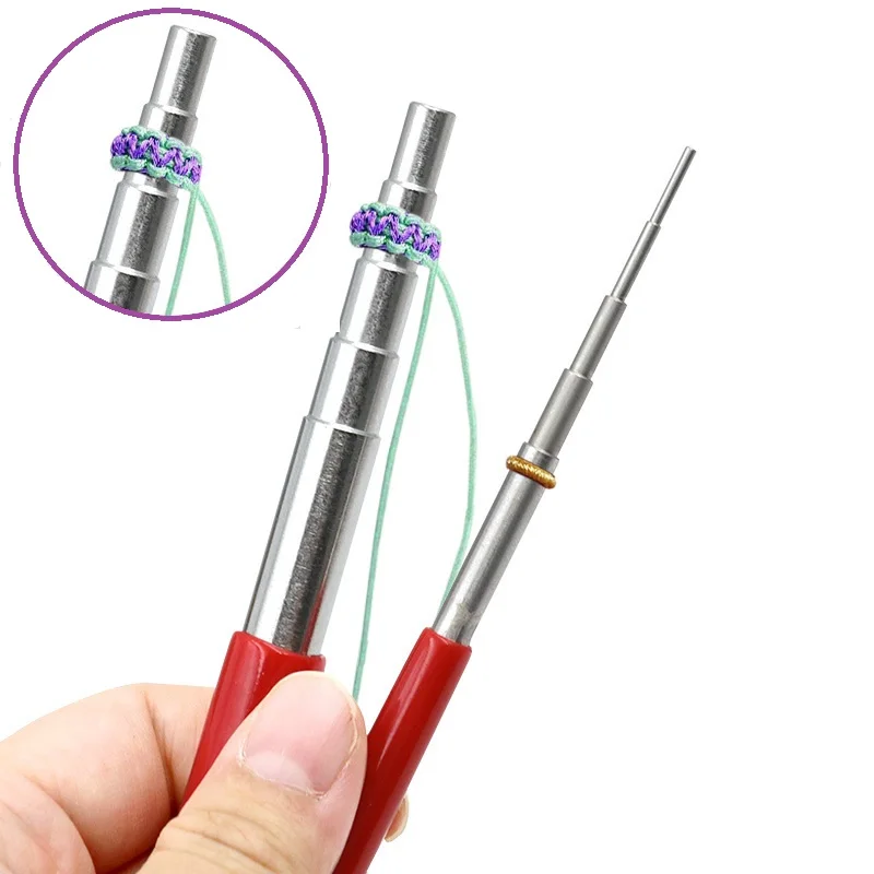 

Winding rod, coil winding device, jewelry ring, fixed processing tool accessories Five section