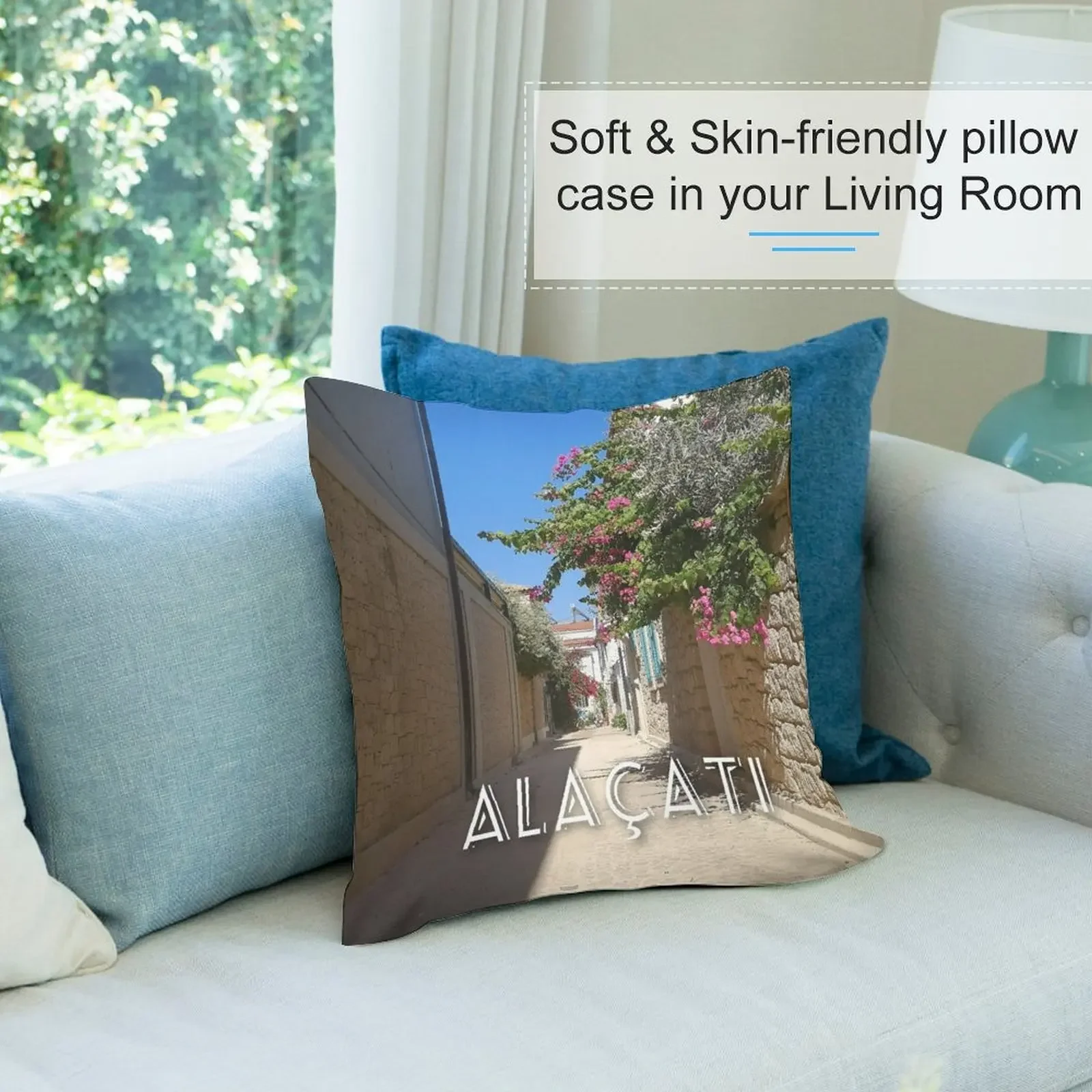 Алакати город Идмир Турция уличная фотография пледы подушка наволочка диванные