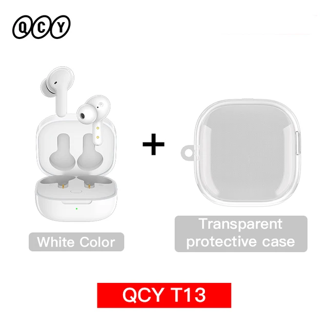 QCY T13 white + case