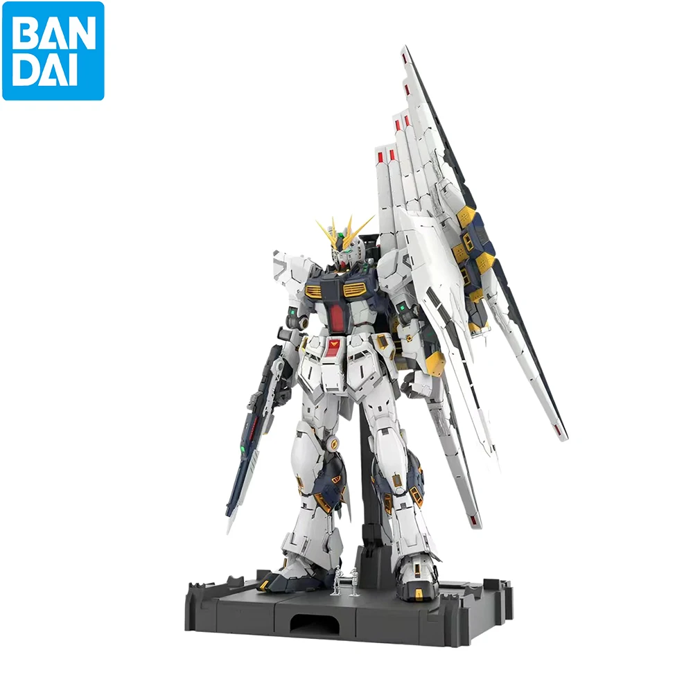 Фото Коллекционная сборная модель RX-93 Nu Gundam PG Unleashed 1/60: Мобильный костюм Гандам, противостояние Чара, меха, подарок №1