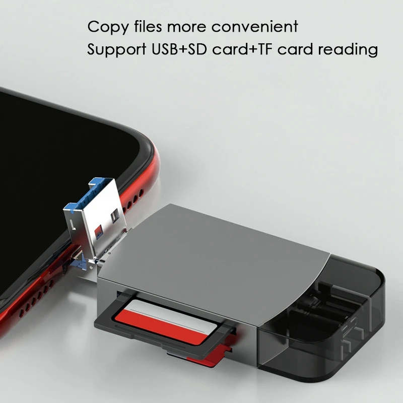 Многофункциональное устройство для чтения карт портативное универсальное