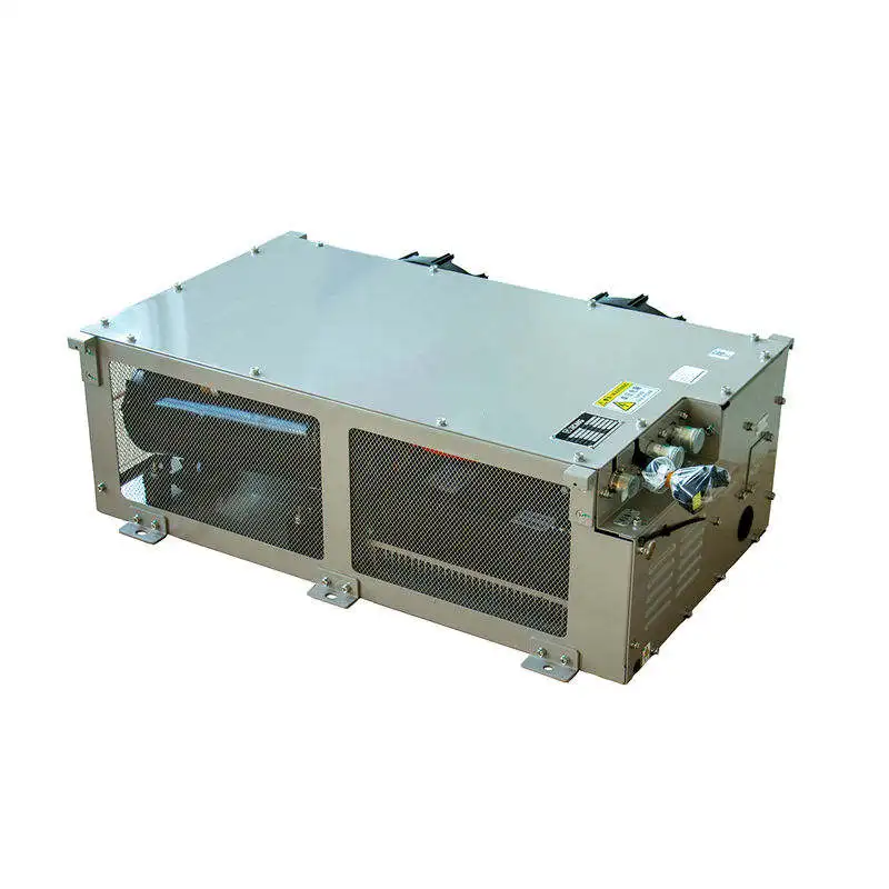 Фото Новая система термогибридного управления батареями Fybdcool TMS-L12-W004 с горизонтальным боковым выходом, 12 кВт, только охлаждение, DCDC, для тяжелых электромобилей №3