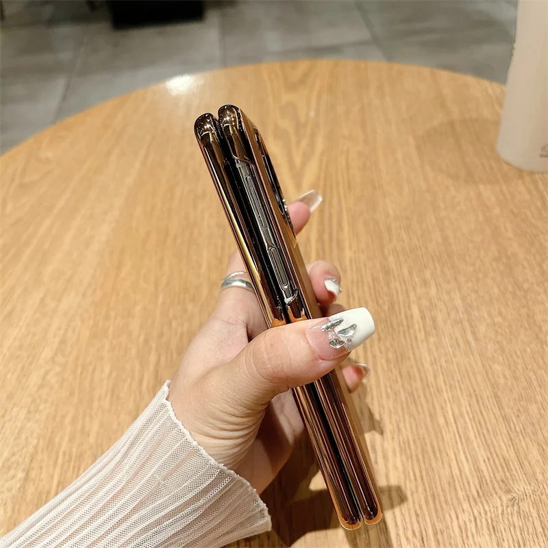 Роскошный кожаный матовый чехол для телефона Huawei Mate X5 X3 ударопрочный с рамкой и