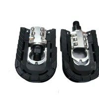 mountain bearings bicycle pedals aluminum alloy folding pedals ultralight anti slip road bicycle pedals bicycle accessories