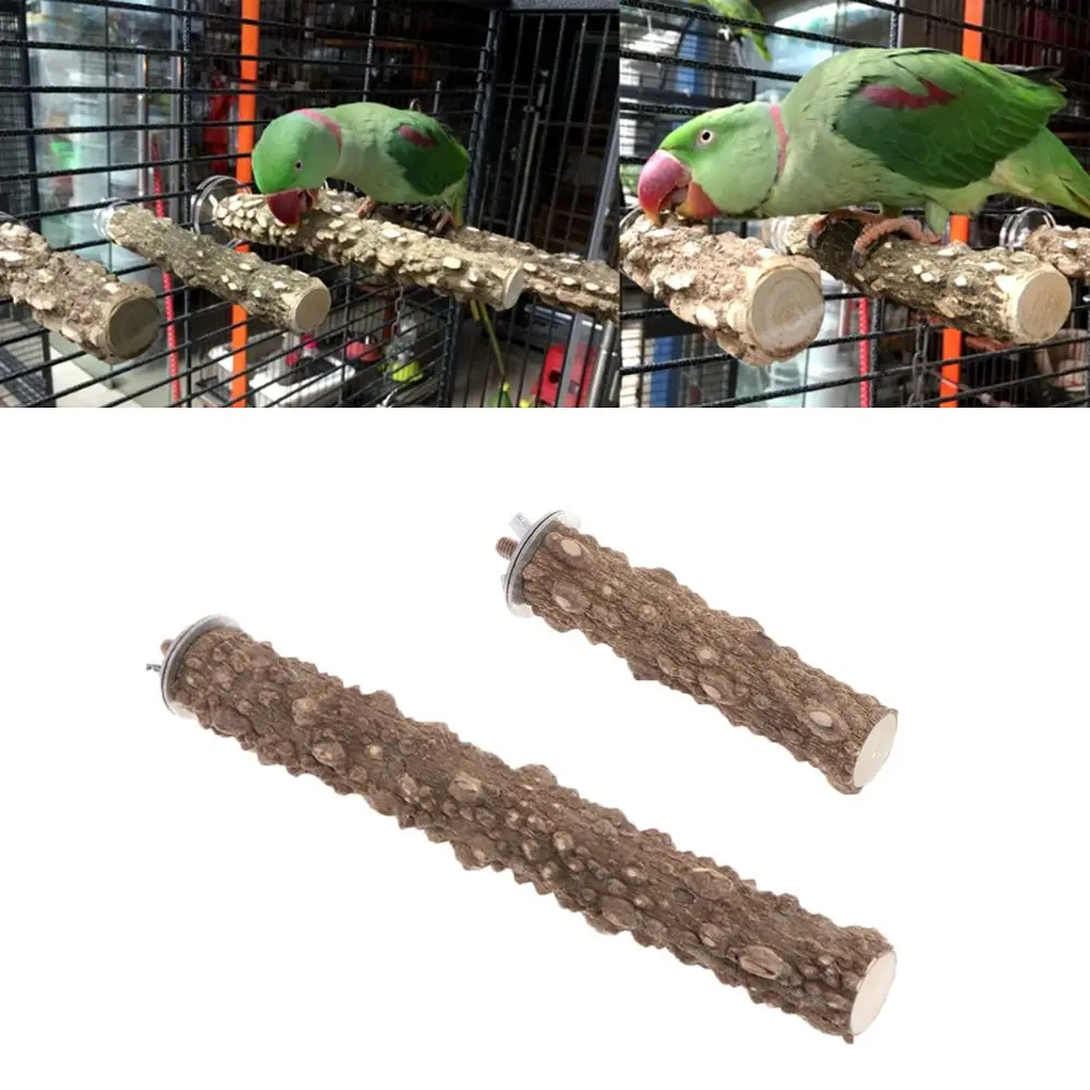 

Parakeet Parrot Paw Grinding Perches Bird Teeth Grinding Hamster Branch Bird Cage Accessories Bird Stand Holder Pet Toy