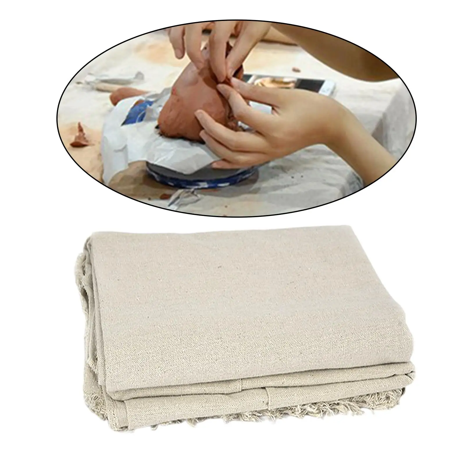 

4.92ft Line Table Cloth Pottery Ceramics Clay Working Tablecloth Sculpturing