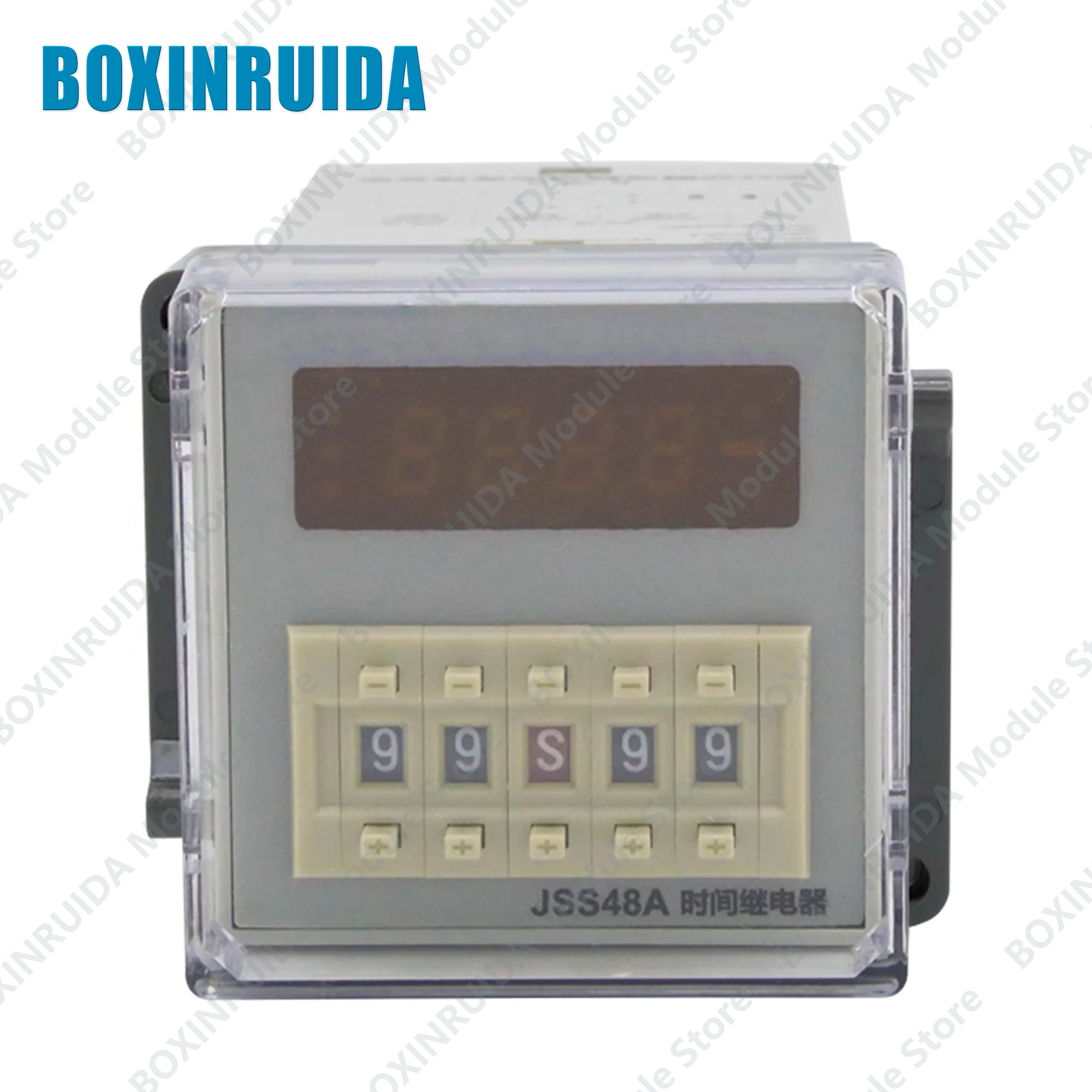 Цифровое реле времени 0 01 s-99H99m AC220V JSS48A-2Z