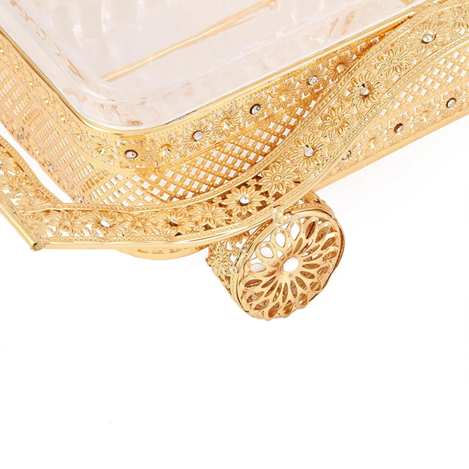 

Luxury Candy Snack Serving Tray Counter Decorative Tray Home Table Organizer