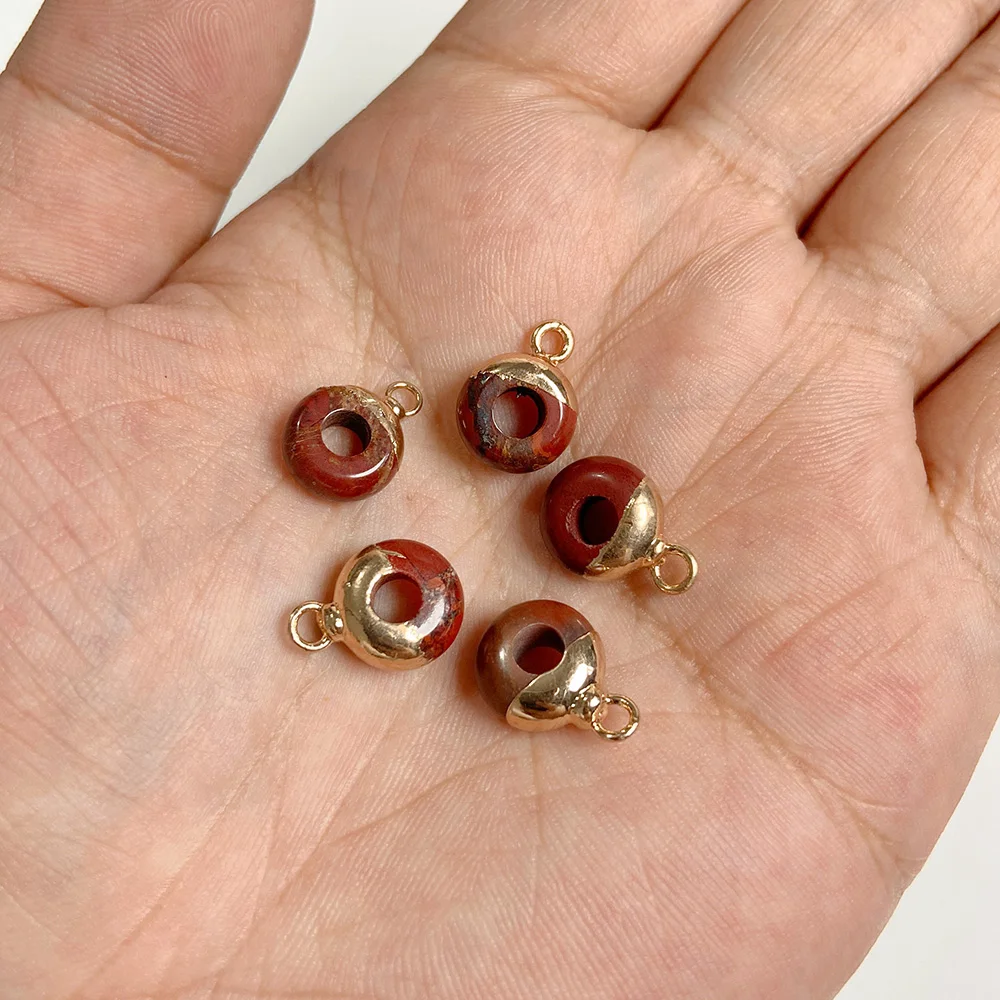 Восстанавливающий натуральный красный камень самодельный ожерелье браслет