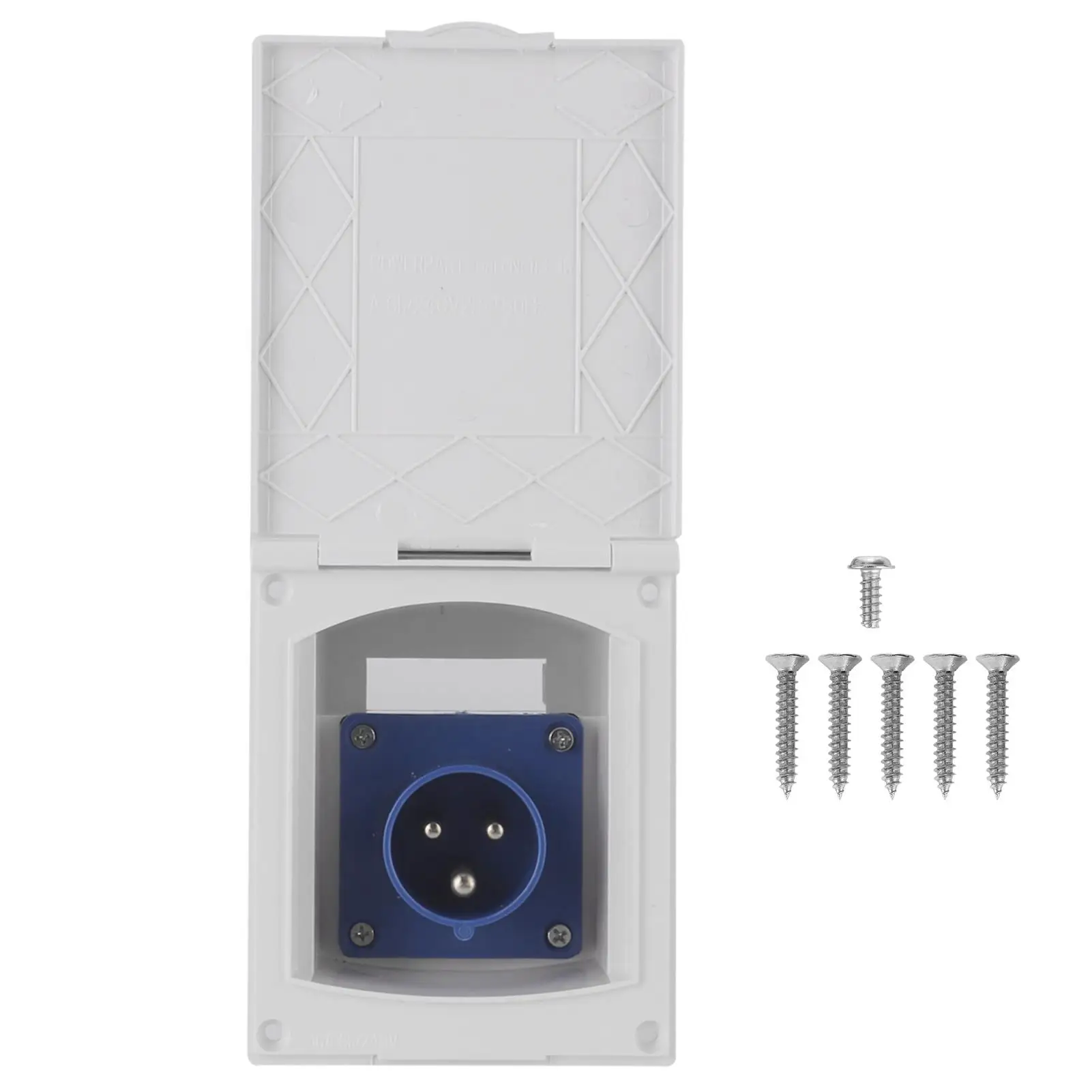 Водонепроницаемый внешний 3-контактный разъем с розеткой для автофургона