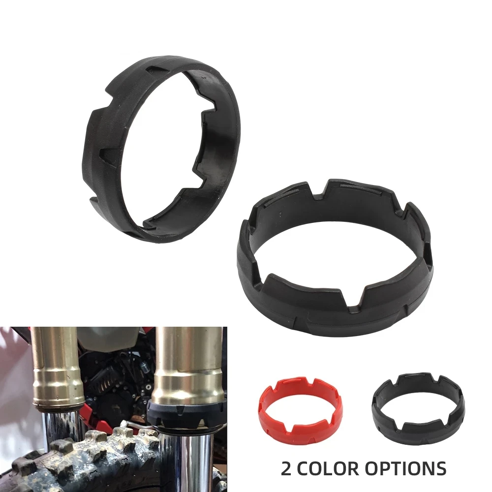 

4 шт. защитное кольцо для передней вилки мотоцикла амортизатор анти-износостойкое кольцо для KTM SX SXF EXC XC SMR 125-690 черный