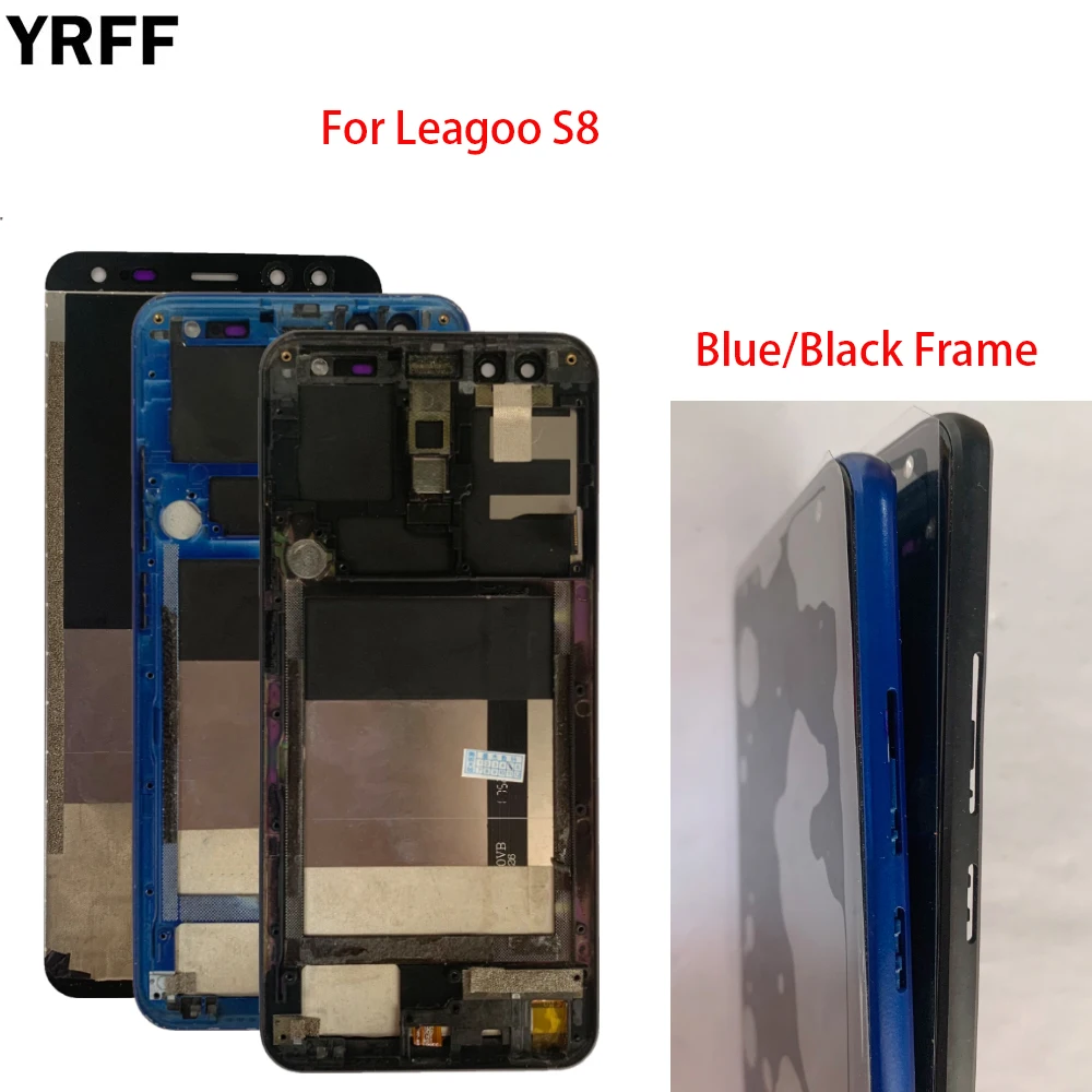 

Оригинальный б/у ЖК-дисплей для Leagoo S8, ЖК-дисплей с рамкой, фотоинструменты