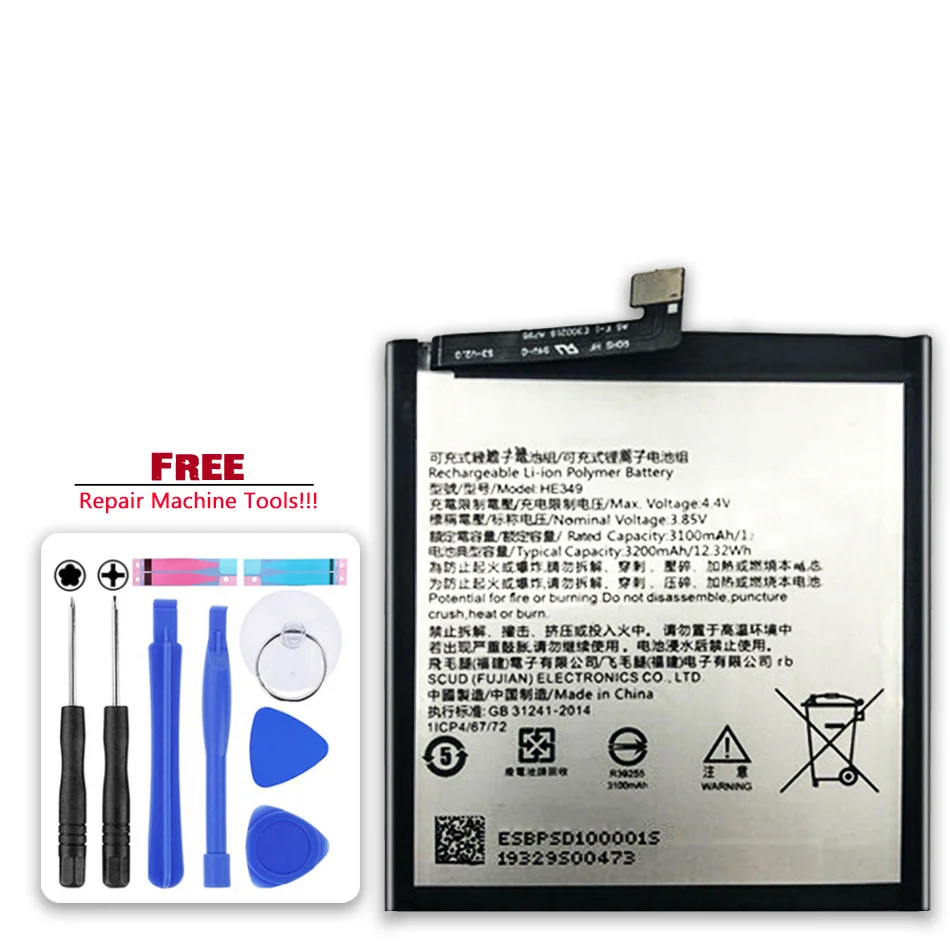 

Battery HE349 HE 349 3200mAh For SHARP AQUOS S3 fs8032 Mobile Phone Bateira