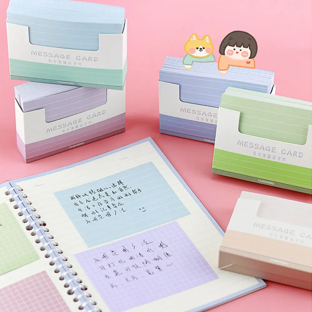 

Thickened Daily Prepare Grids Line Student Stationery To Do It Note Cards Message Cards Memo Sheet Paper Message Notes