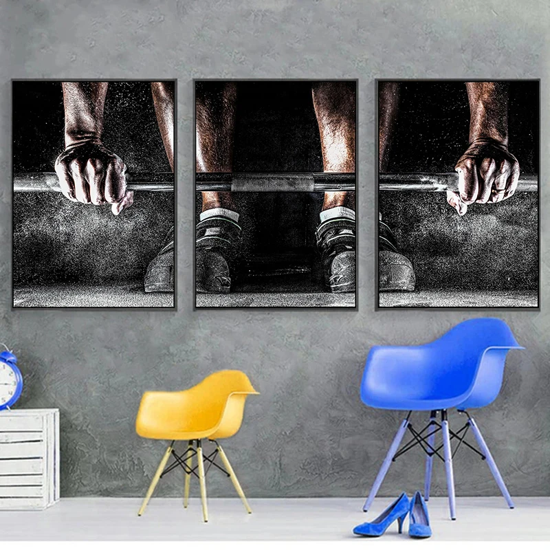 

Vintage Weightlifting Man Bodybuilding Poster Print Canvas Painting Sport Wall Art Picture For Gym Living Room Home Decor