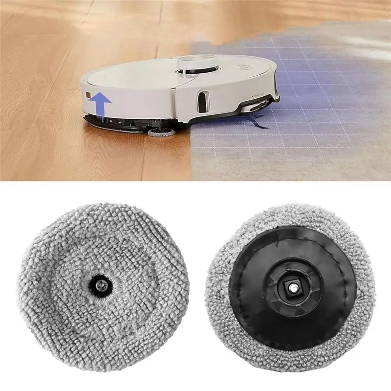 Фото Сменные салфетки для робота-пылесоса Roborock S8 Max/S8 MaxV Ultra, аксессуары, запчасти, маленькие тряпки для мытья полов №5