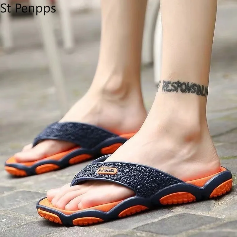 Outdoor Sport Flip Flop Cool Summer Slippers Men Breathable Beach Sandals Male Antiskid Indoor for Shower Bathroom |