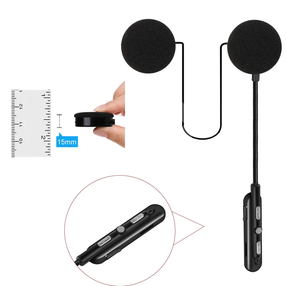 

Мотоциклетная Bluetooth-гарнитура, Водонепроницаемые Беспроводные Стереонаушники