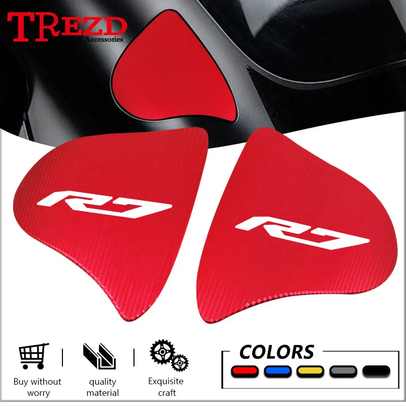 Распродажа для YAMAHA YZF-R7 R7 2022 2021 2023 2024 CNC лобовое стекло зеркальные отверстия крышки