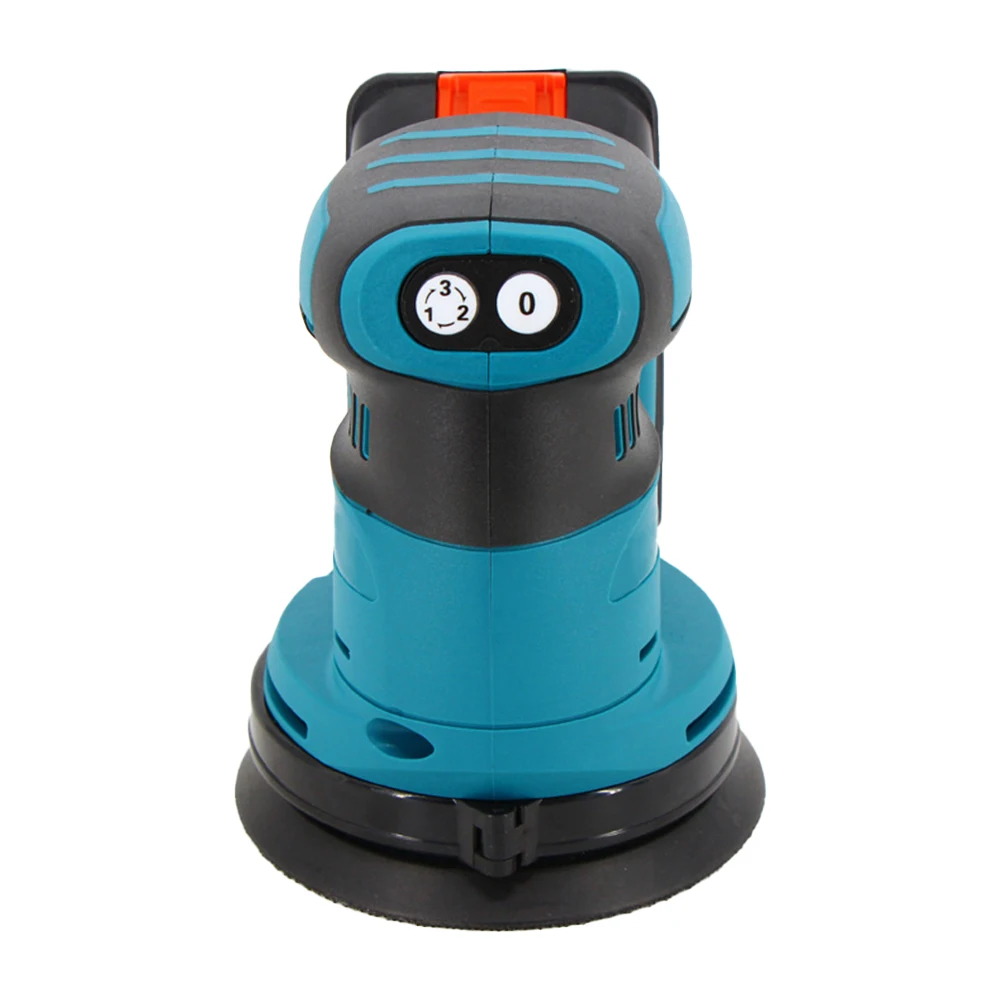 

90W Electric Orbital Sander Electric Polisher 125mm Brush Motor Wood Grinder Grinding Polishing Machine For 18V Battery