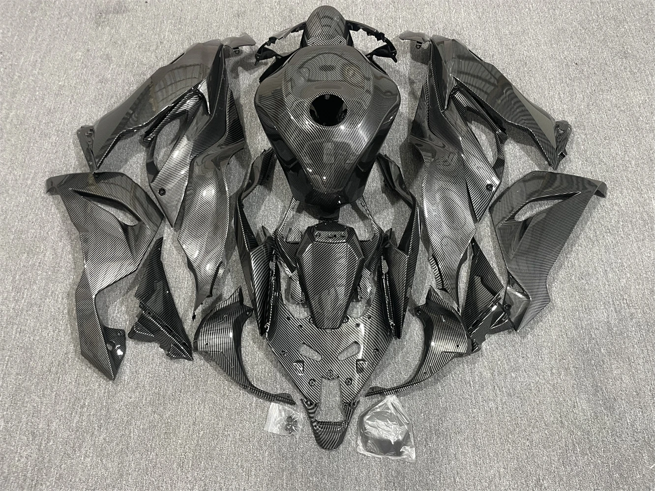Фото Новый комплект обтекателей для мотоцикла из АБС-пластика, подходит для Ninja ZX6R 636 ZX-6R 2019 2020 2021 2022, полный кузов на заказ №3