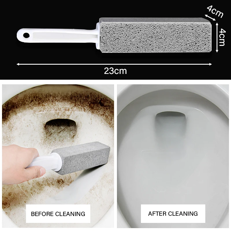 Automatic Toilet Bowl Cleaner Pumice Stone Brush for Toilet Fast Remover Urine Stain Deodorant Yellow Dirt Toilet Cleaning Tool