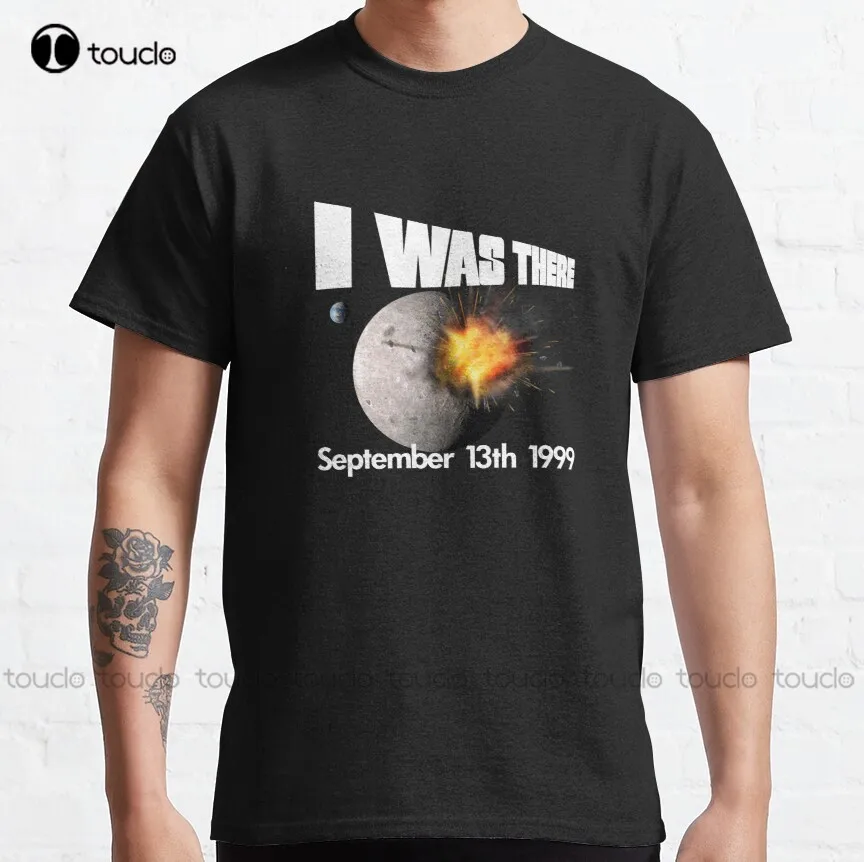 

I Was There In 1999 Space:1999 T-Shirt Hip Hop Shirts For Men Fashion Design Casual Tee Shirts Tops Hipster Clothes Xs-5Xl Retro