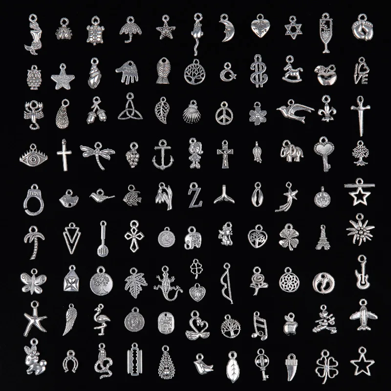 

100pcs Beaded DIY jewelry necklace bracelet anklet ring earrings beaded
