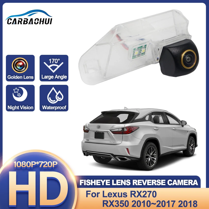 Камера заднего вида для Lexus RX270 RX350 2010 ~ 2018 CCD ночного видения камера RCA номерной