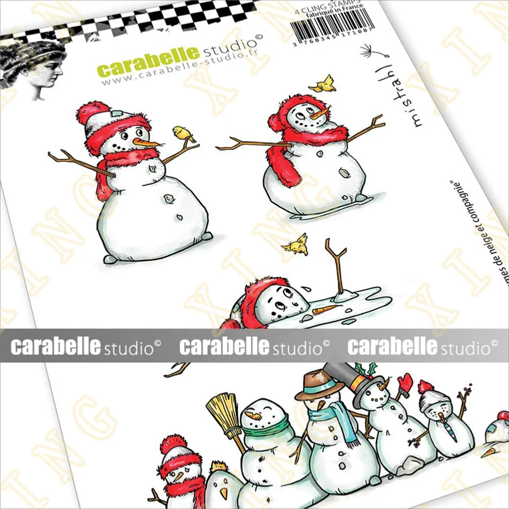 

Snowmen and Company New Metal Cutting Dies and Stamps Diy Scrapbooking Card Stencil Paper Cards Handmade Album Stamps Die