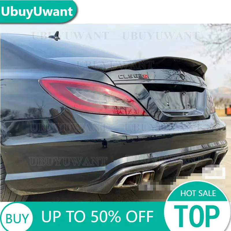 

Для Mercedes CLS Class W218 спойлер из углеродного волокна стиль 2011 2012 2013 2014 2015 2016