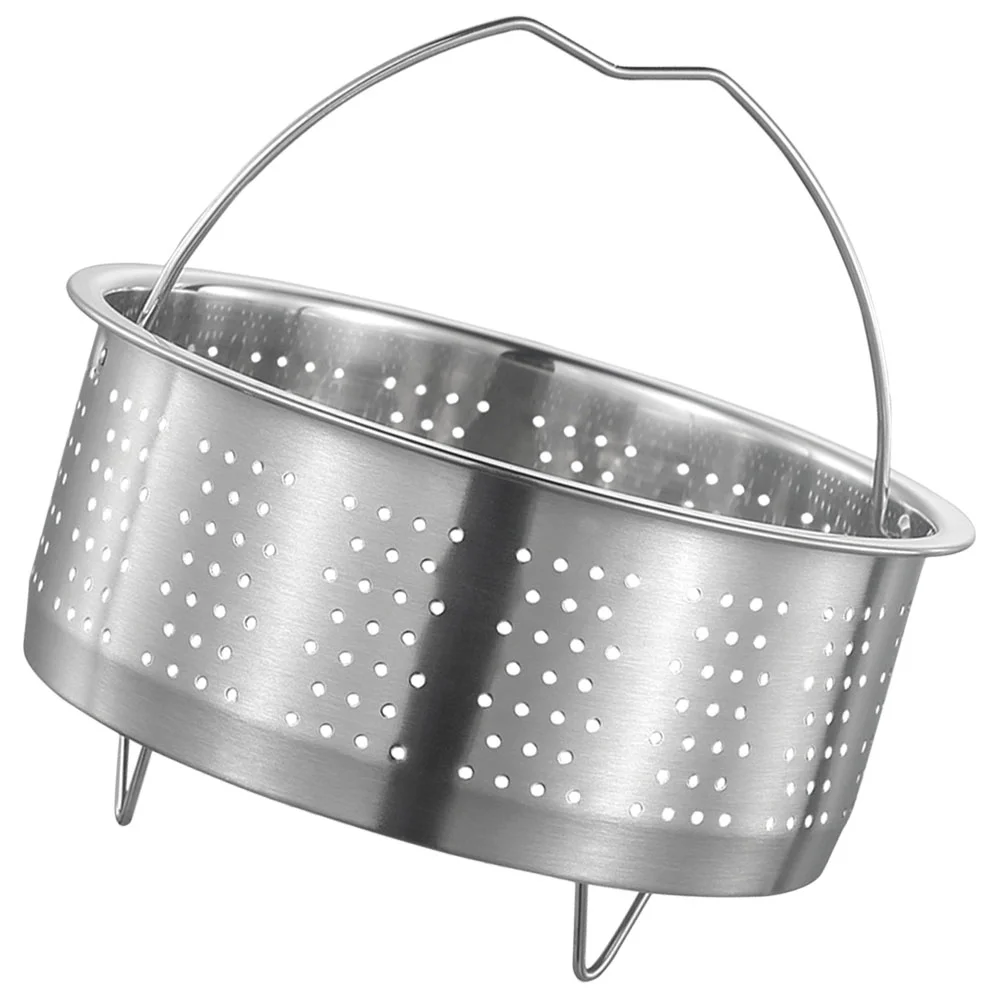 

Steamer Basket Pot Cooker Steam Metal Vegetable Pressure Veggie Insert Rack Seafood Dim Sum Dumpling Steaming Hot Rice