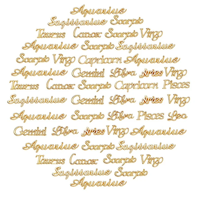 

96Pcs Star Signs Resin Fillers Zodiac Sign Resin Fillers Accessories for Resin Crafting and Jewelry Making, 12 Styles