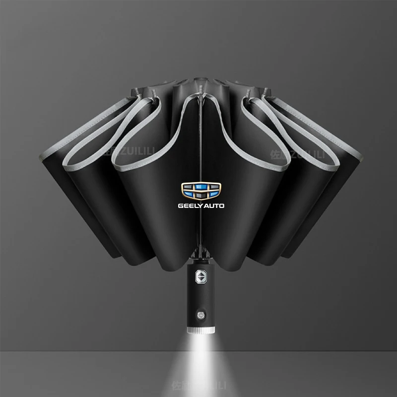 Фото Автомобильный складной ветрозащитный зонт от солнца для GEELY Geometry C Monjaro Coolray GX3 Atlas Boyue Emgrand EC7 EC8 GC6 GC9 №1