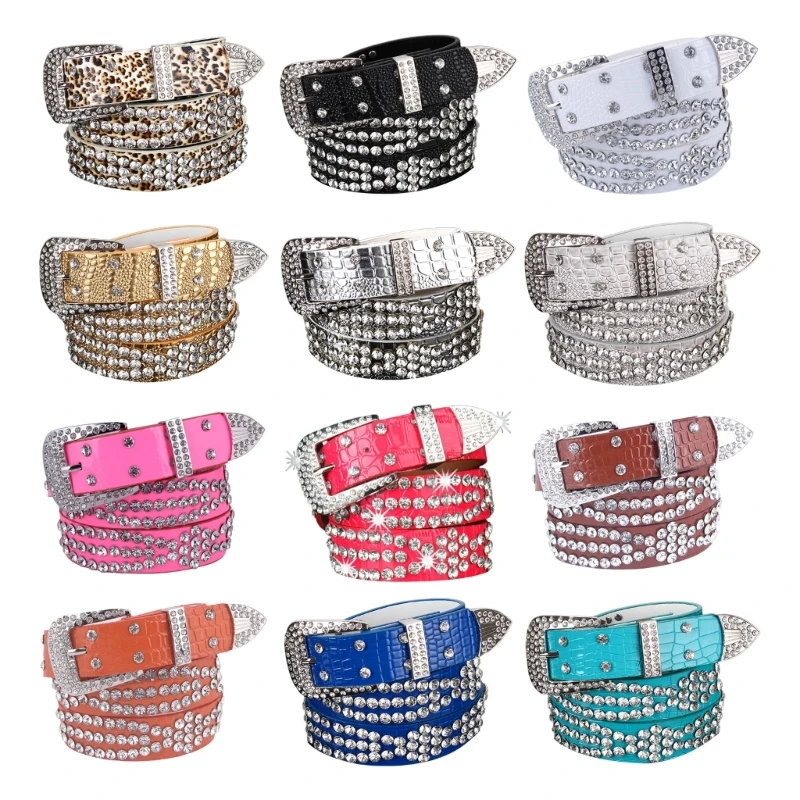

Sweet Hot Girl Women Jeans Skirt Waist Chain Belt Fashion Full Belt