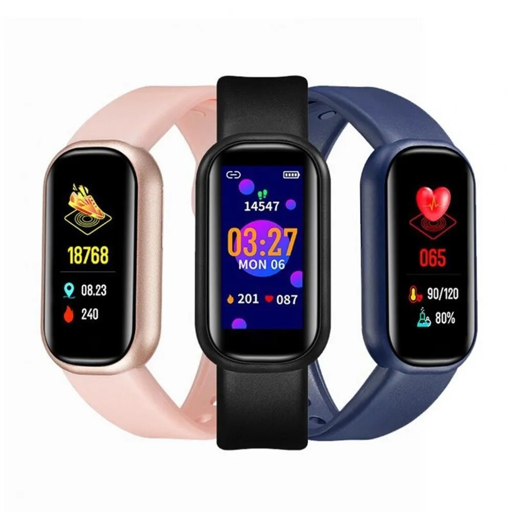 

Y16 Smart Watch Touch Control Heart Rate Monitor IP65 Waterproof 0.96 Inch Sport Bracelet Fitness Tracker for Outdoor Genuine